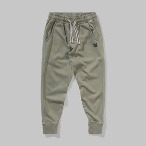 Munsterkids - Pipeos Pant - Washed Olivine