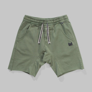 Munsterkids - Bestmates Short - Washed Olive