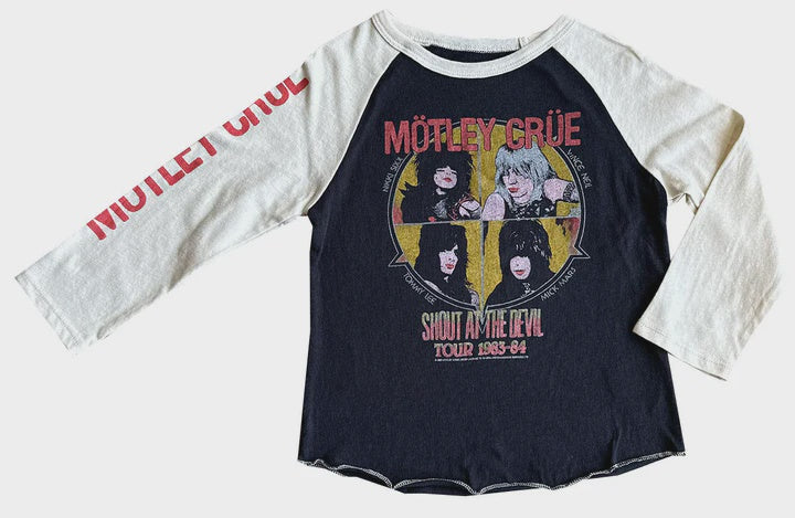 Rowdy Sprout - Motley Crue Recycled Raglan Tee