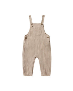 Rylee + Cru - Grey Baby Overall - Warm-Grey