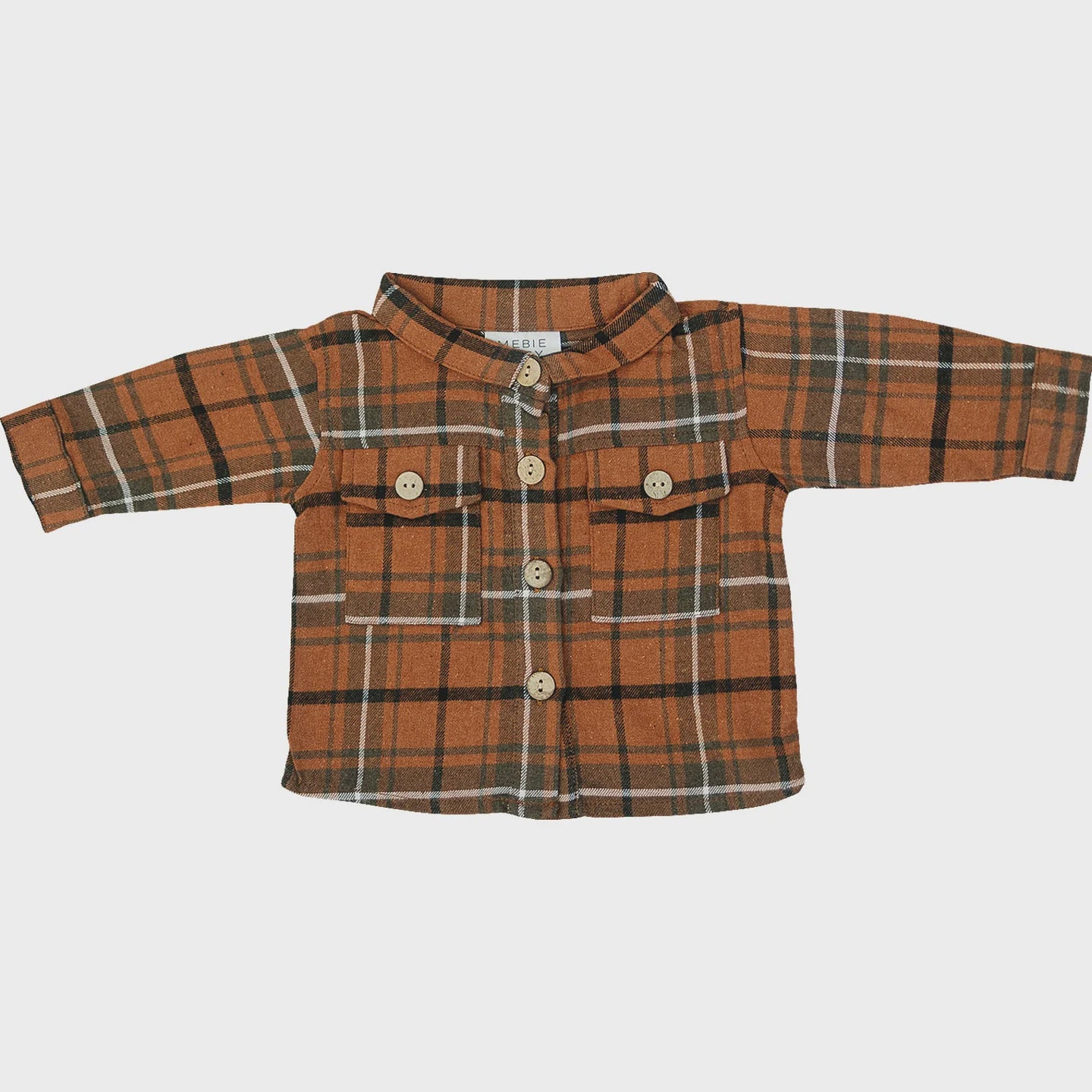 Mebie Baby - Fall Plaid Shacket
