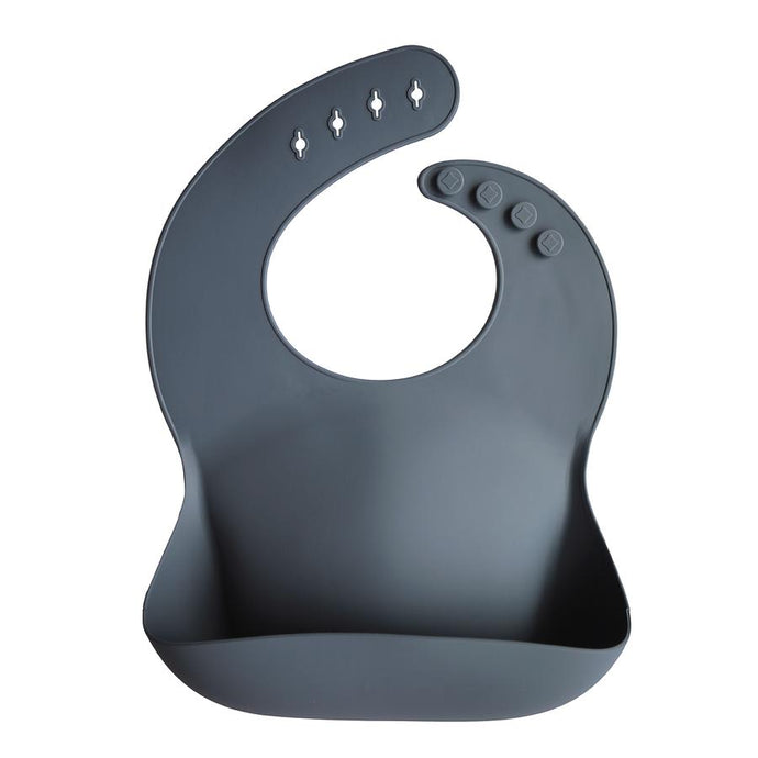 Mushie - Silicone Baby Bib - Tradewinds