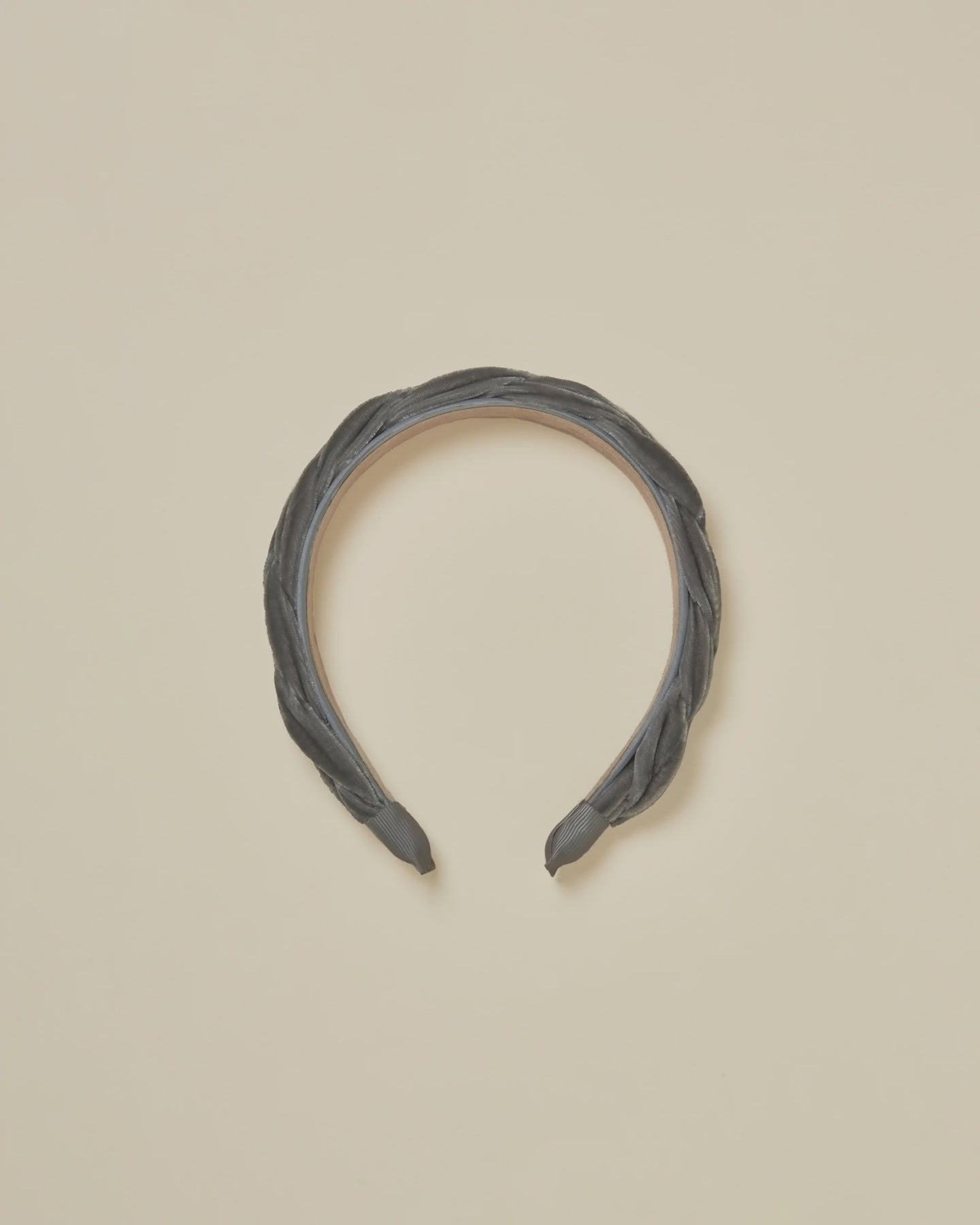 Noralee - Velvet Braided Headband - French Blue