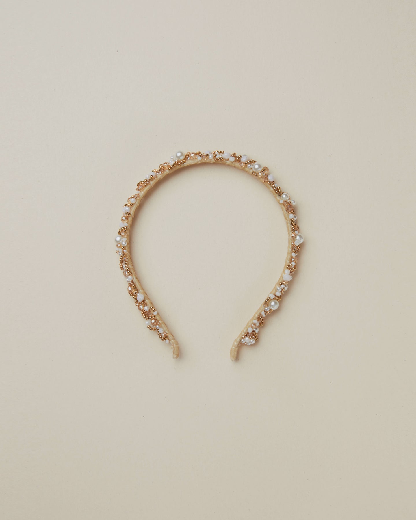 Noralee - Pearl Headband - Ivory