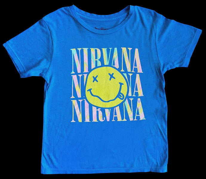 Rowdy Sprout - Nirvana Organic Short Sleeve Tee - Bluebird