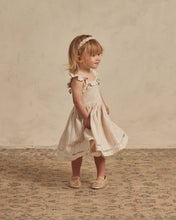 Load image into Gallery viewer, Noralee - Birdie Dress - Ecru / Cafe Stripe