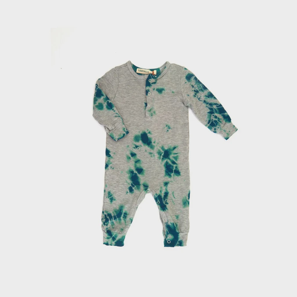 Fairwell - Clutch Coverall - Heathered Green