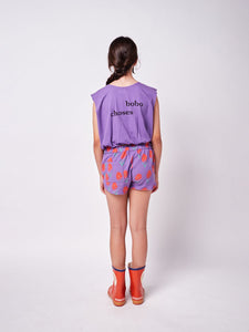 BOBO CHOSES - Petunia All Over Woven Shorts - Violet