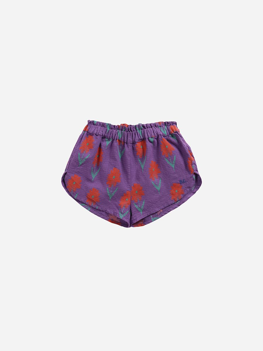 BOBO CHOSES - Petunia All Over Woven Shorts - Violet