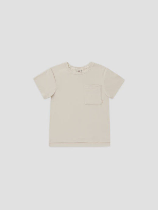 PLAY X PLAY - Cove Essential Pocket Tee - Stone