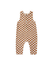 Load image into Gallery viewer, Rylee + Cru - Button Jumpsuit - Rust Check