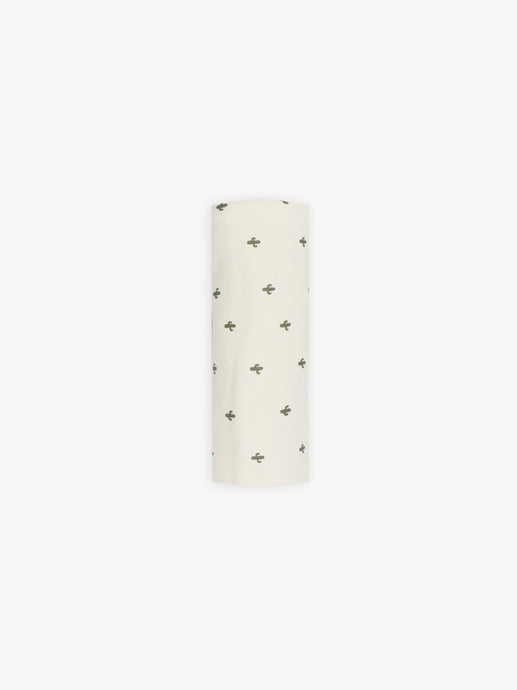 Quincy Mae - Organic Cactus Baby Swaddle - Ivory