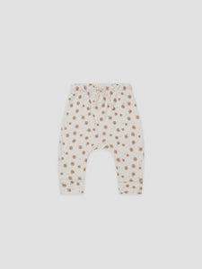 Quincy Mae - Organic Drawstring Pant - Daisy Confetti