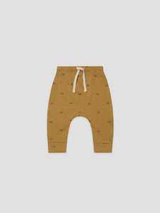 Quincy Mae - Organic Drawstring - Suns - Ocre