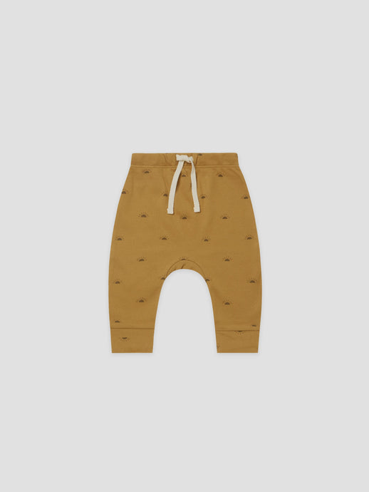 Quincy Mae - Organic Drawstring - Suns - Ocre