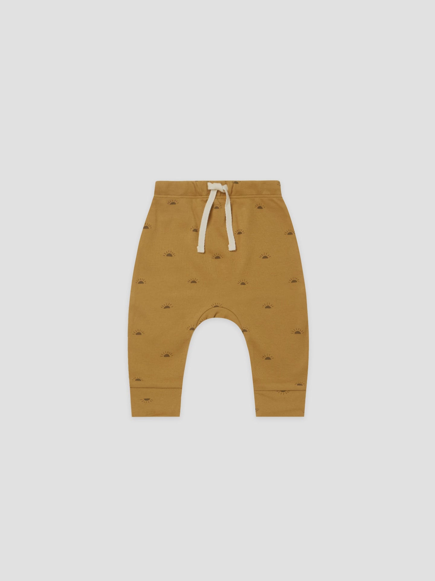 Quincy Mae - Organic Drawstring - Suns - Ocre