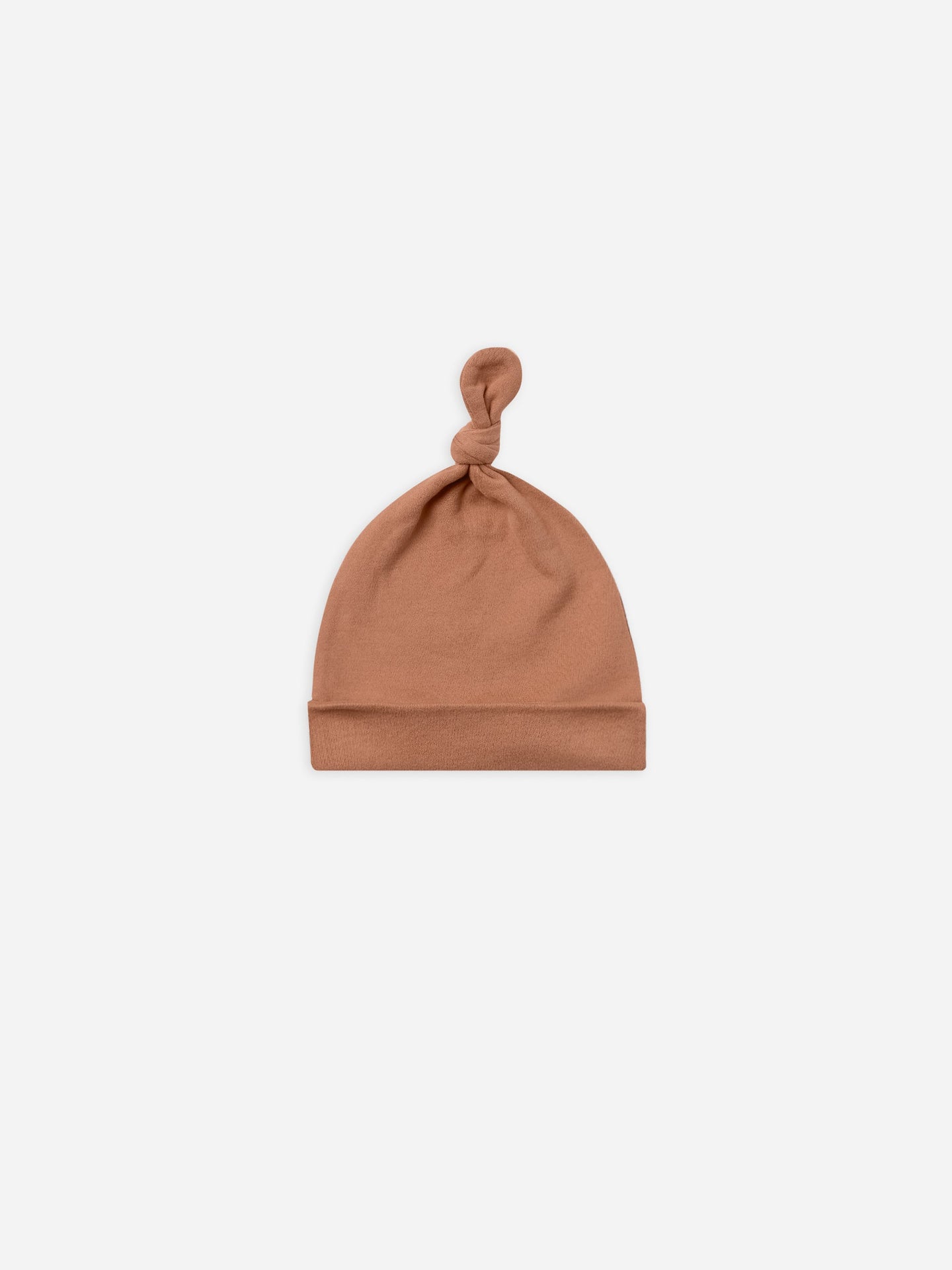 Quincy Mae - Organic Knotted Baby Hat - Amber