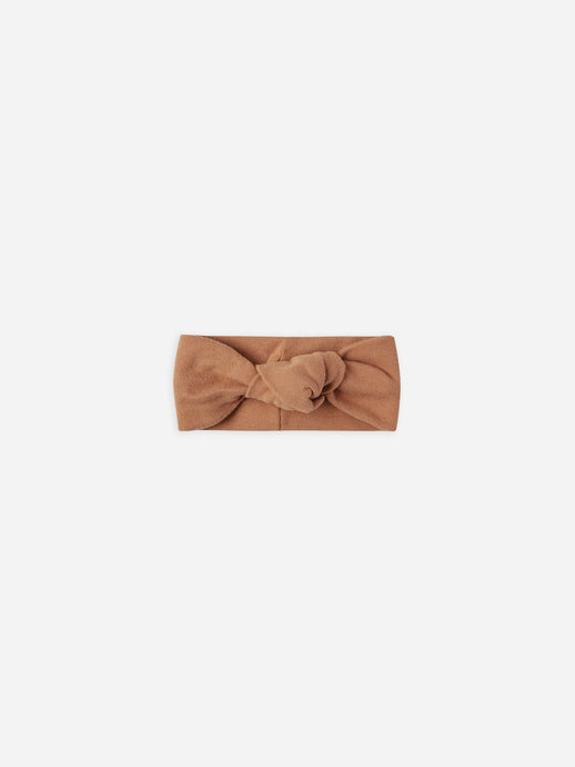 Quincy Mae - Organic Knotted Headband - Amber