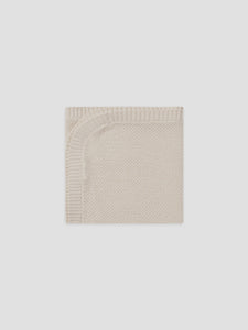 Quincy Mae - Organic Knit Baby Blanket - Natural