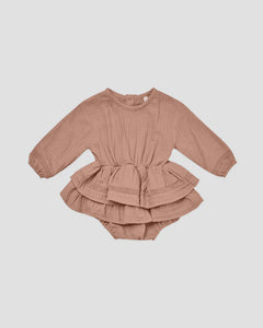 Quincy Mae - Rosie Romper - Rose
