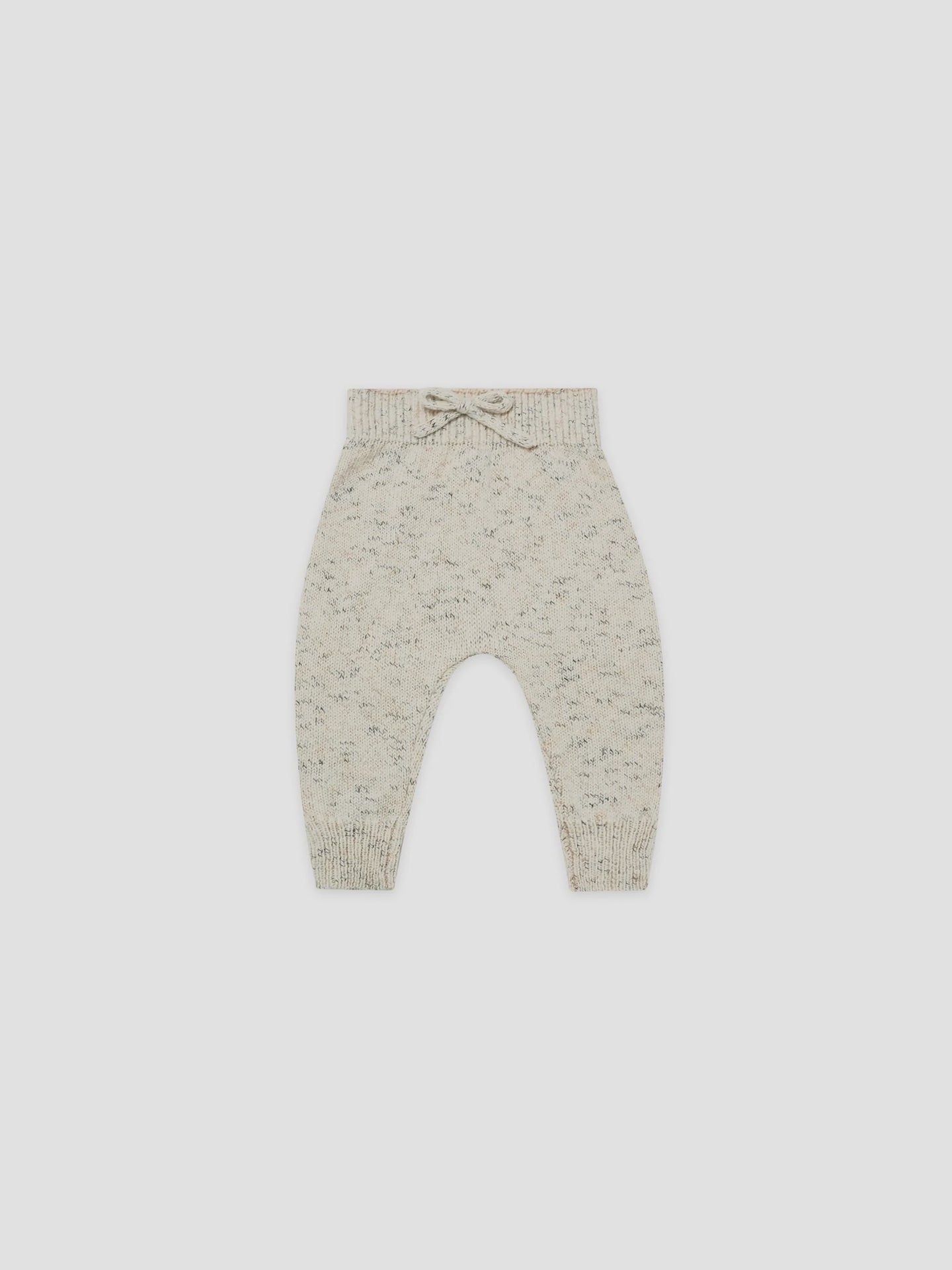 Quincy Mae - Organic Speckled Knit Pant - Natural