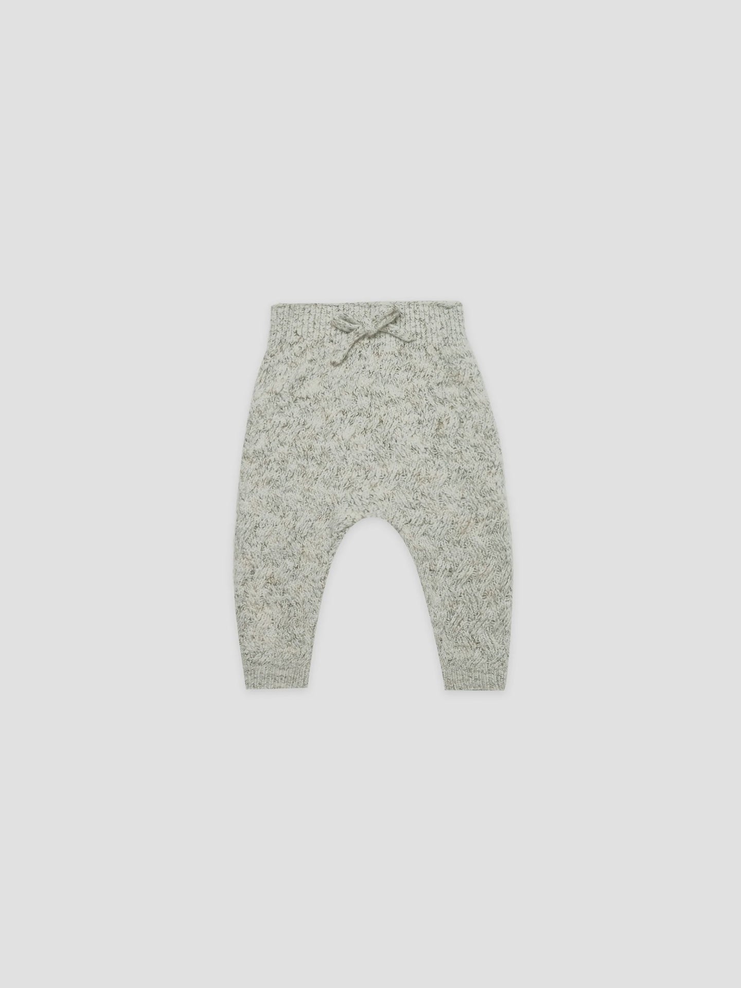 Quincy Mae - Cozy Heathered Knit Pant - Fern
