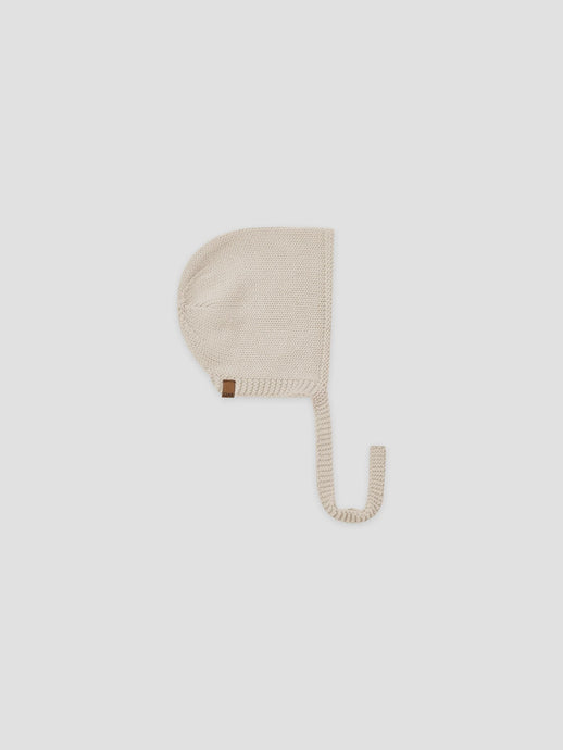 Quincy Mae - Organic Knit Bonnet - Natural