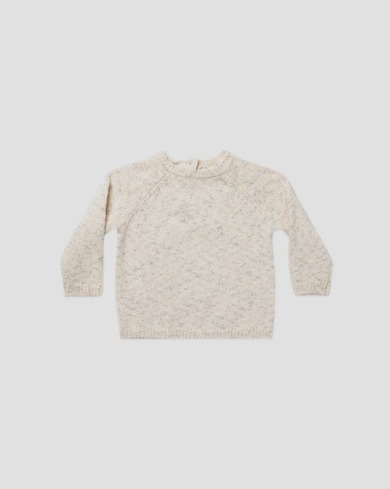 Quincy Mae - Knit Sweater - Natural Speckled