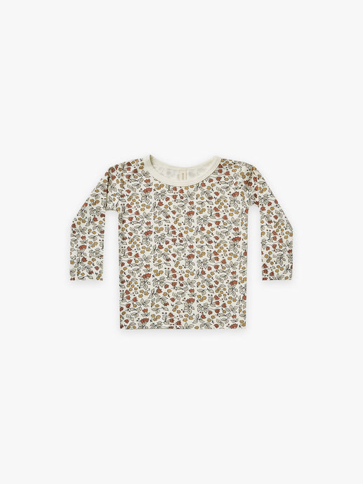 Quincy Mae - Fleur Bamboo Longsleeve Tee -  Ivory