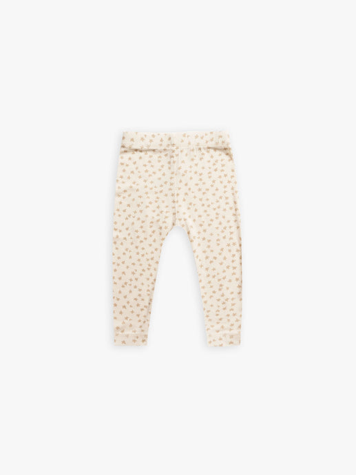 Quincy Mae - Scatter Bamboo Leggings - Natural