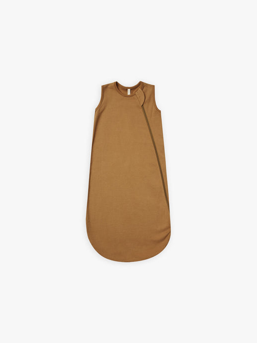 Quincy Mae - Organic Walnut Jersey Sleep Bag - Walnut