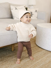Load image into Gallery viewer, Quincy Mae - Organic Chunky Knit Sweater - Natural