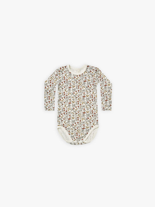 Quincy Mae - Fleur Bamboo Longsleeve Bodysuit - Ivory