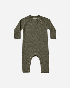 Quincy Mae - Knit Jumpsuit - Forest