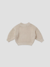 Load image into Gallery viewer, Quincy Mae - Organic Chunky Knit Sweater - Natural