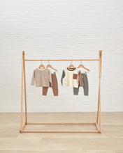 Load image into Gallery viewer, Quincy Mae - Organic Long Sleeve Pocket Tee - Ivory Colorblock