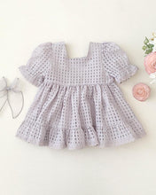 Load image into Gallery viewer, Noralee - Quinn Dress - Cloud Gingham