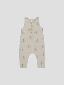 Rylee + Cru - Terry Jumpsuit - Parrot