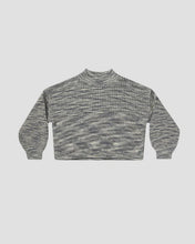Load image into Gallery viewer, Rylee + Cru - Heathered Slate Knit Sweater - Slate
