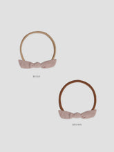 Load image into Gallery viewer, Rylee + Cru - Little Knot Headband - Mauve