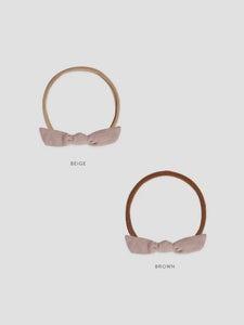 Rylee + Cru - Little Knot Headband - Mauve