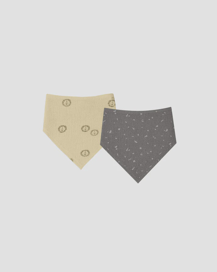 Rylee + Cru - Scarf Bib Set - Lion Heads, Shapes