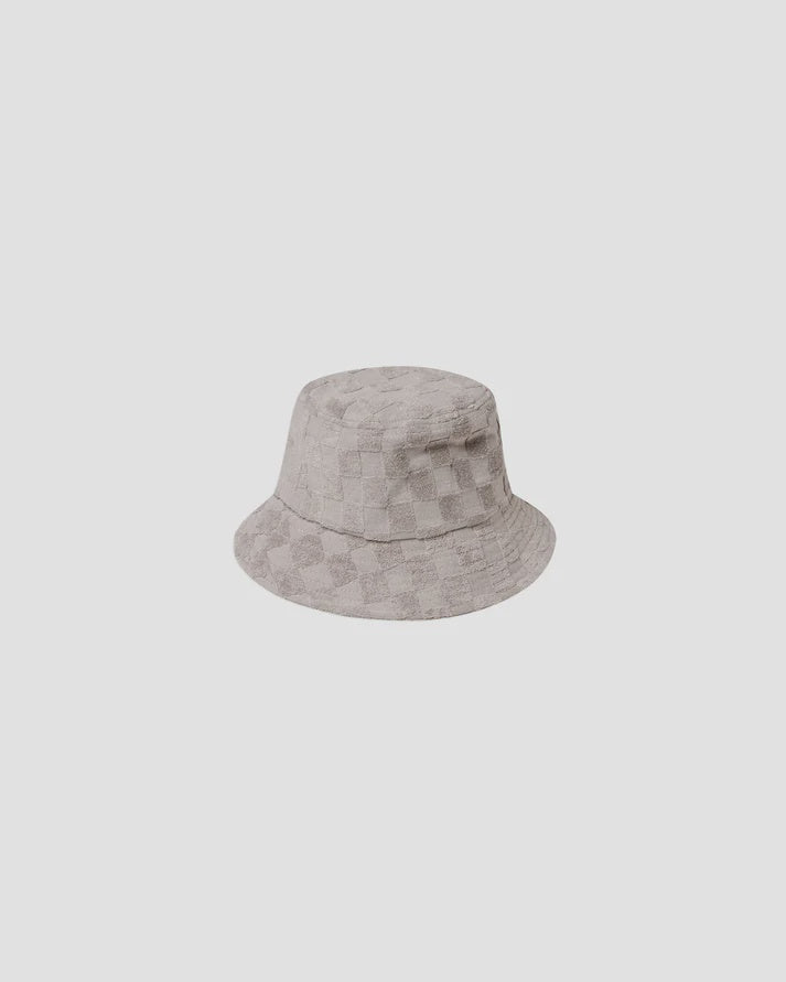 Rylee + Cru - Terry Bucket Hat - Cloud Check