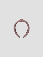 Load image into Gallery viewer, Rylee + Cru - Knotted Headband - Mulberry Daisy