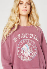 Load image into Gallery viewer, Daydreamer - Sequoia Varsity Crew Sweatshirt