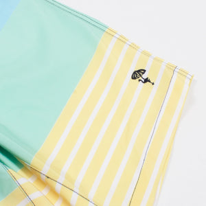 Shade Critters - 4 Way Stretch Swim Trunk - Stripe Colorblock