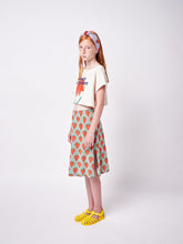 Load image into Gallery viewer, BOBO CHOSES - Strawberry All Over Midi Skirt - Jade Green