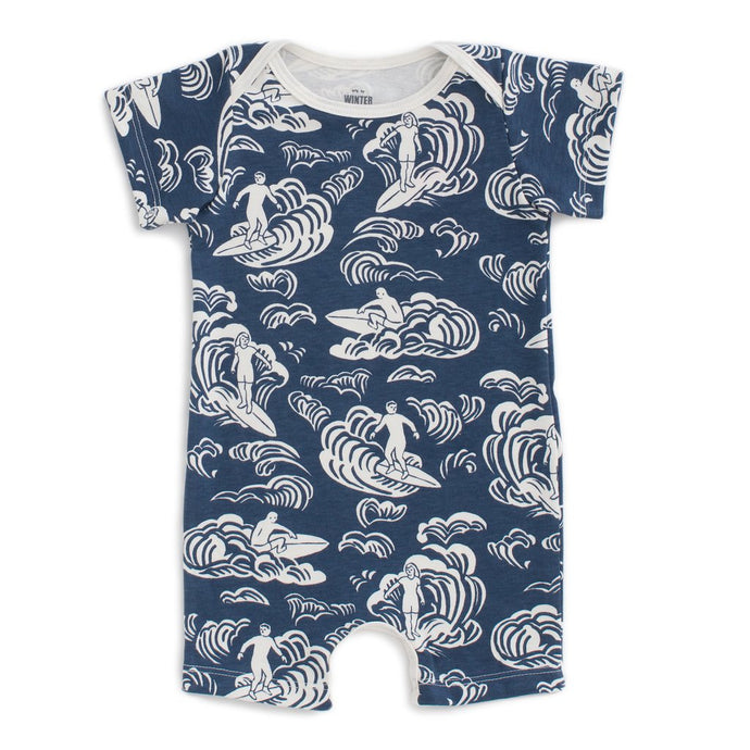 Winter Water Factory Organic Summer Romper - Surfers