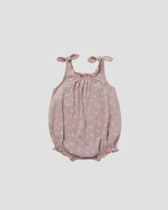 Rylee + Cru - Shoulder Tie Bubble - Dainty Fleur - Mauve