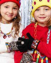 Load image into Gallery viewer, Super Smalls - Ice Skating Jeweled Gloves